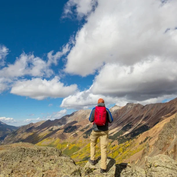 Understanding Colorado Dual Diagnosis Treatment Centers - man hiking in Colorado